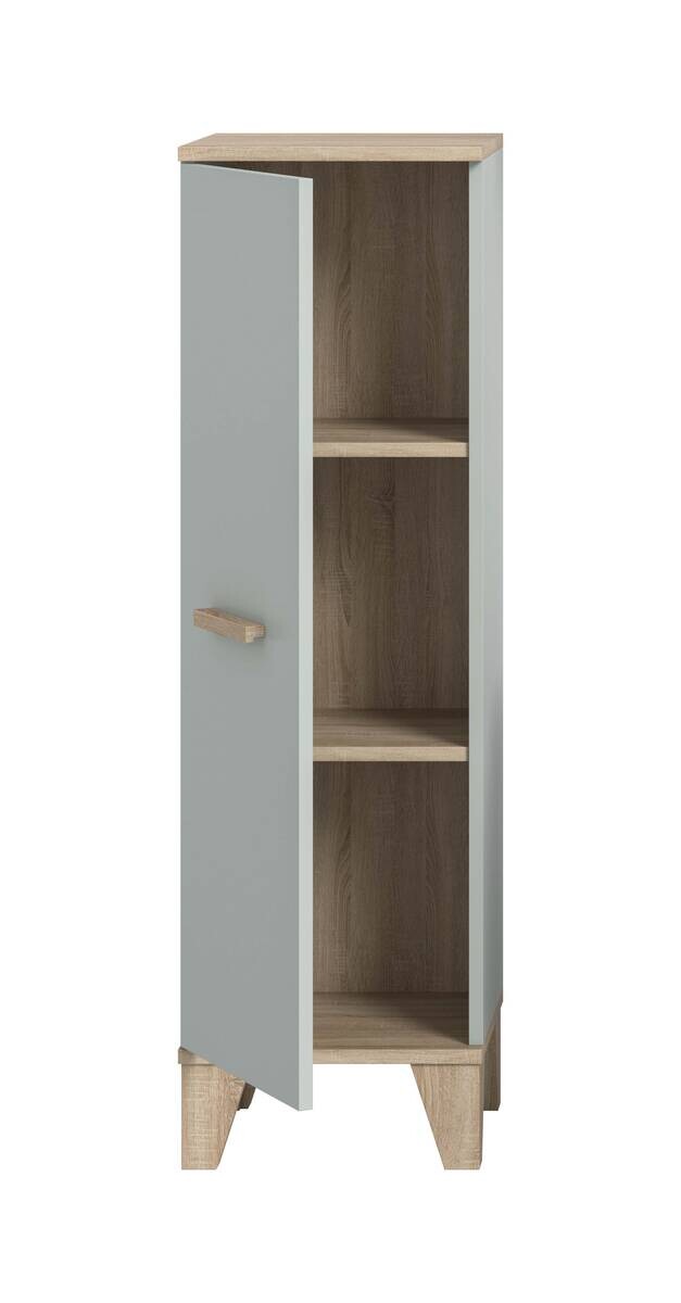 Badkommode STAR hellgrün Eiche hell Nachbildung B/H/T: ca. 34x116x31 cm