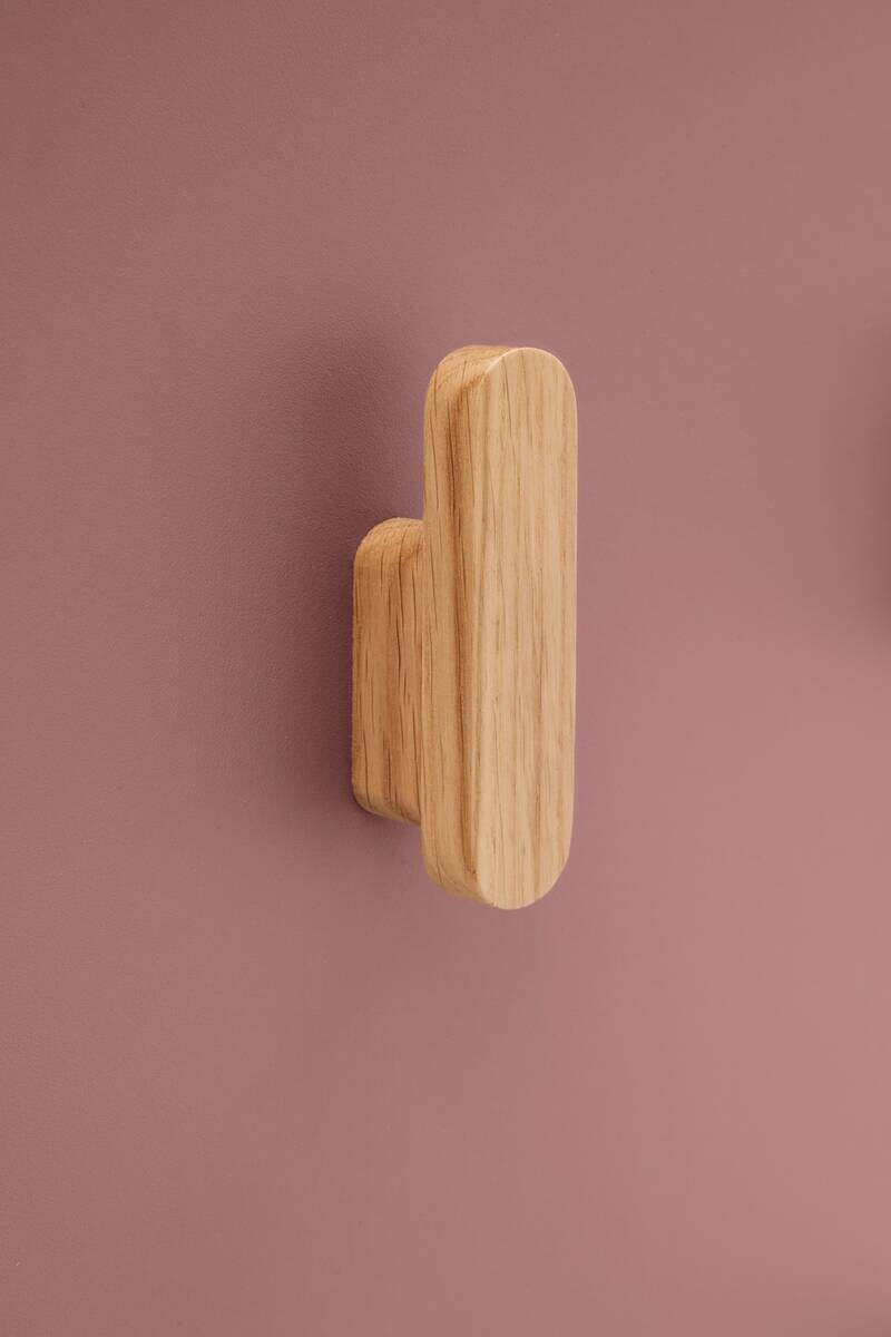 Hakenleiste Bjarne mauve B/H/T: ca. 30x110,6x2,6 cm