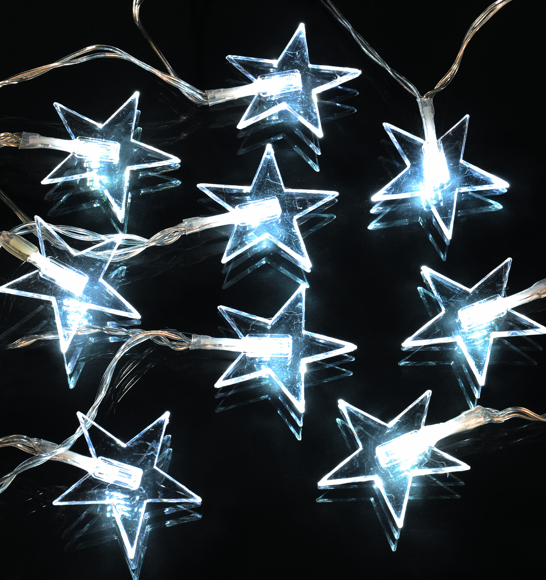 POCOline LED-Lichterkette kaltweiß Kunststoff L: ca. 300 cm