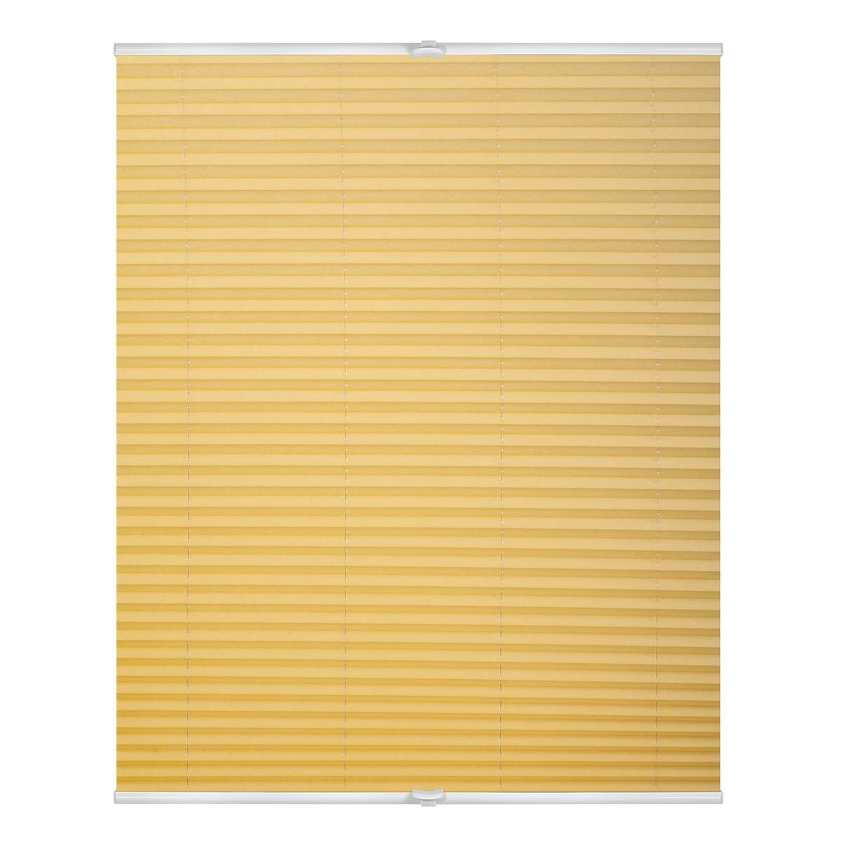 LICHTBLICK Spannplissee gelb B/L: ca. 55x130 cm