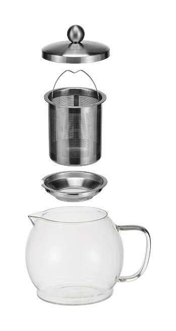 HI Glas-Teekanne transparent