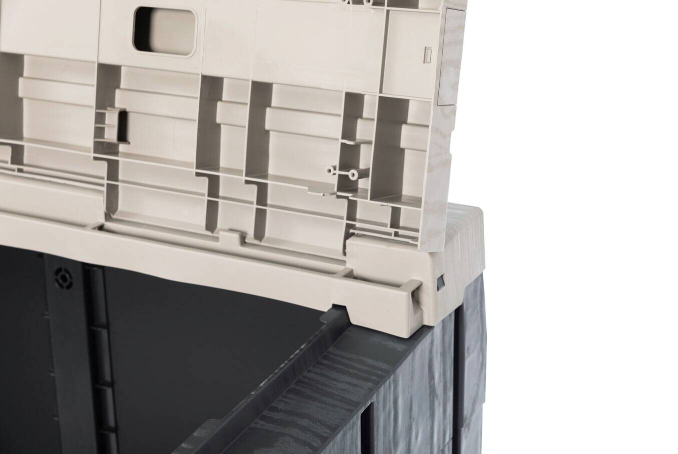 Toomax Mülltonnenbox Stora Way grau B/H/L: ca. 111x74,5x129,5 cm