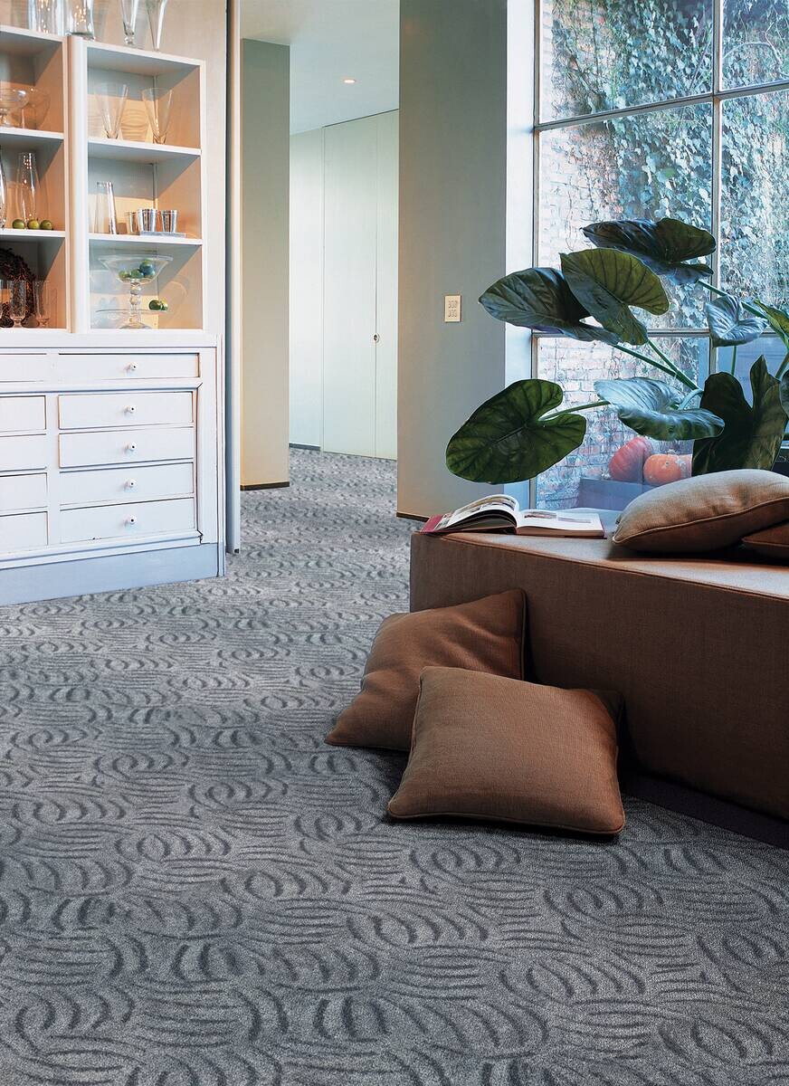 Teppichboden Emmy grau B/L: ca. 200x500 cm pro Stück