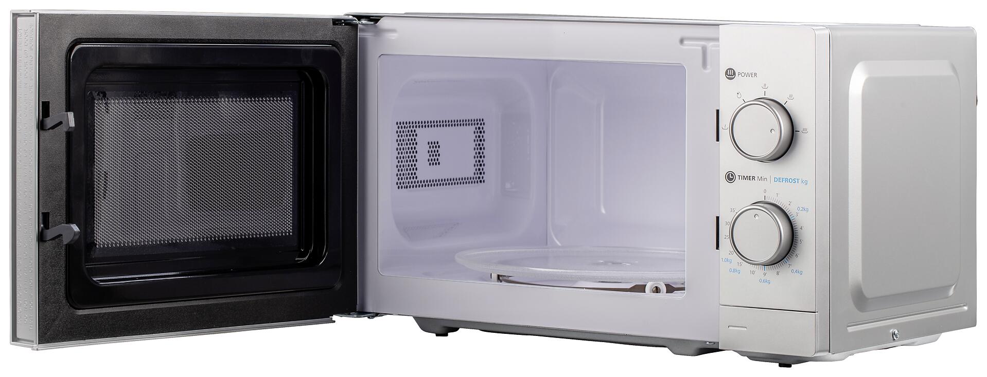 POCOline Mikrowelle MM720C2GX-PM silber Metall B/H/T: ca. 44x26x33 cm ca. 20 l