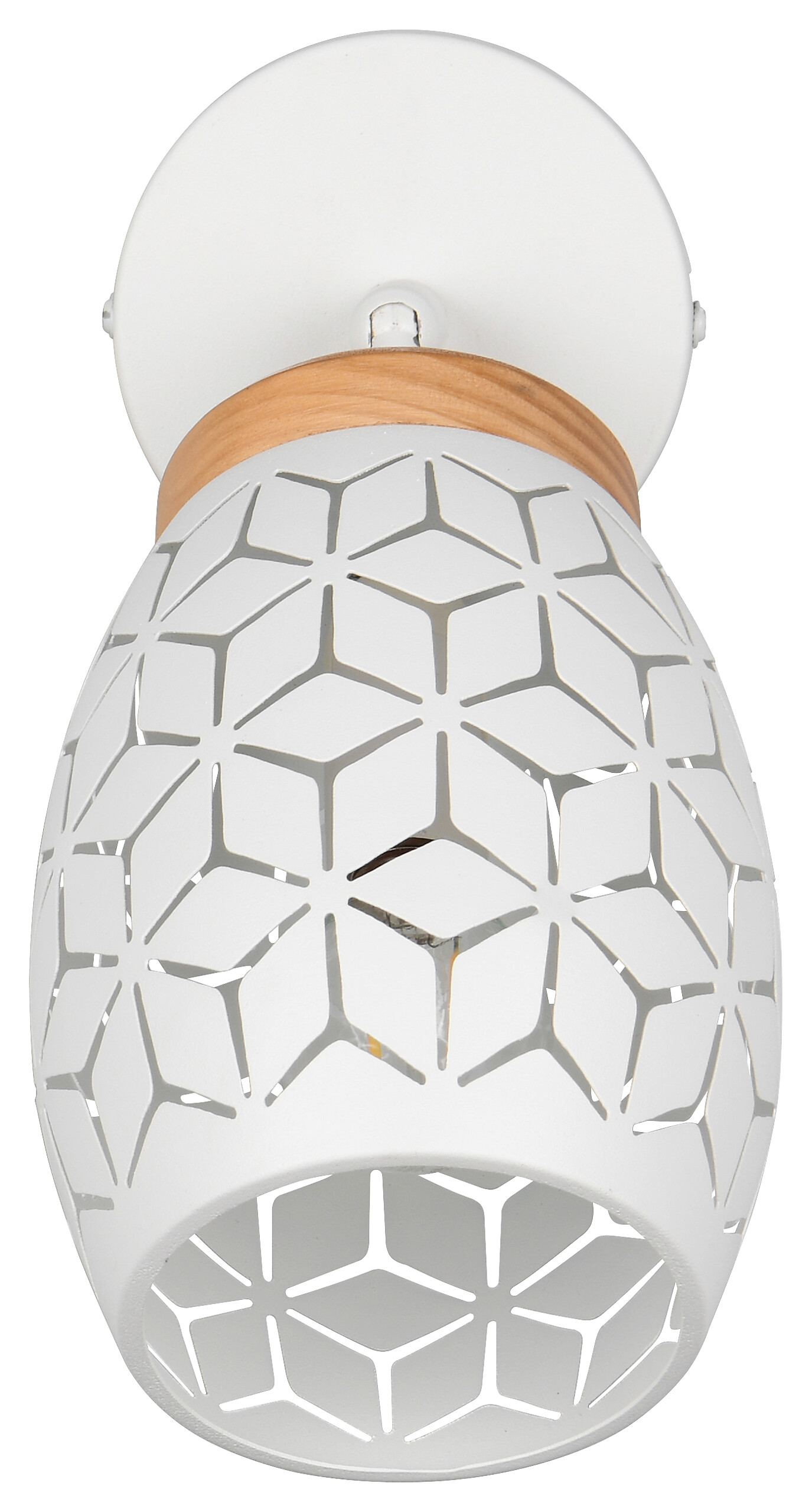 Reality Leuchten Spots Bidar weiß Metall B/H: ca. 12x27 cm E14 1 Brennstellen