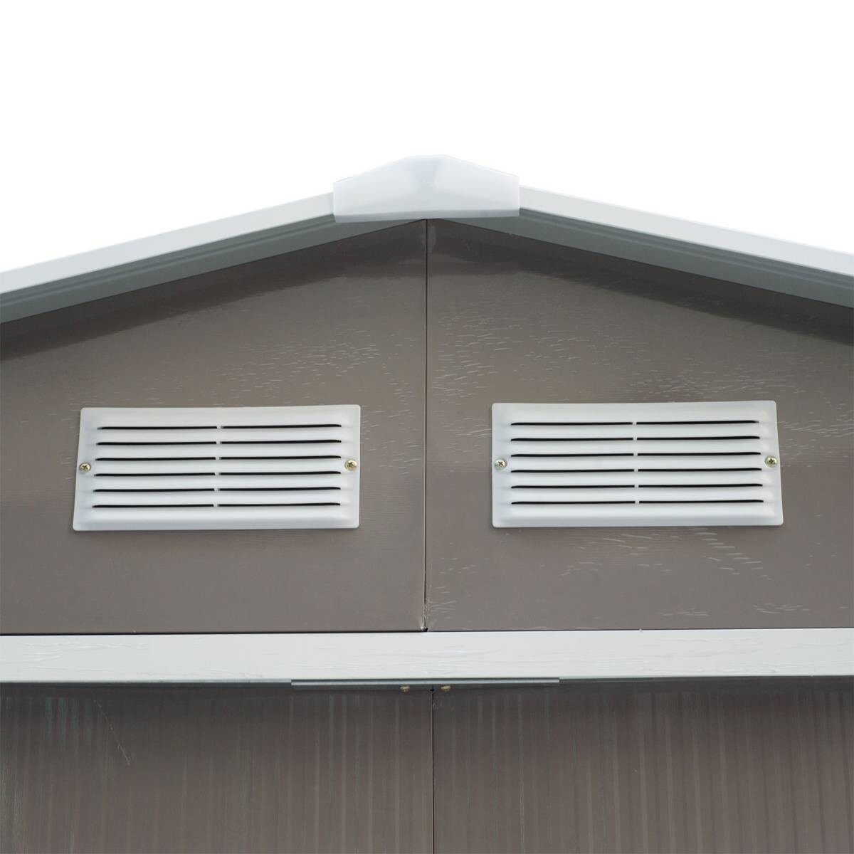 Outsunny Gartenhaus grau B/H/L: ca. 181x192x277 cm