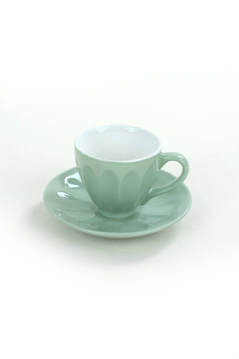 HermiaConcept Teetasse 12-tlg. mehrfarbig Steingut