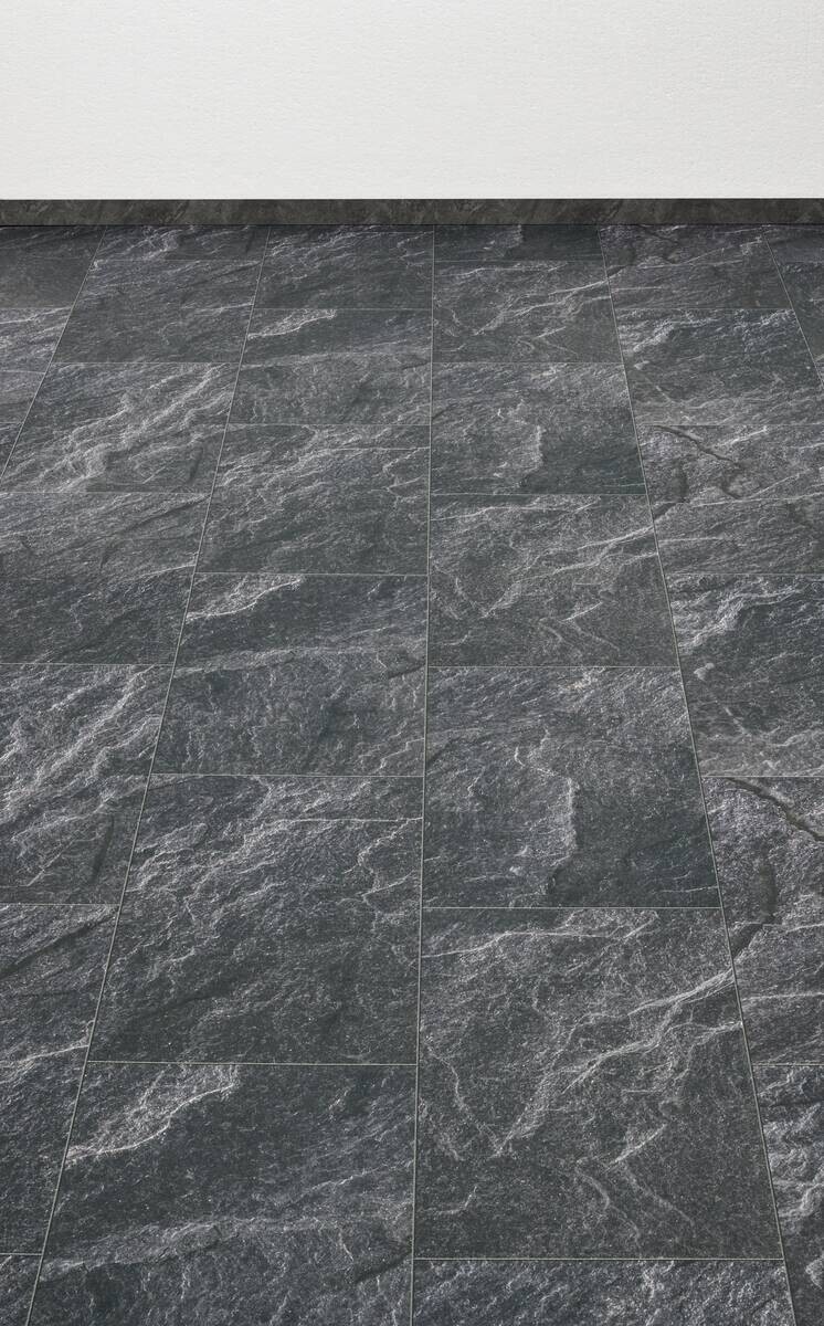 Vinylboden Moonlight anthrazit Stein B: ca. 300 cm pro m²