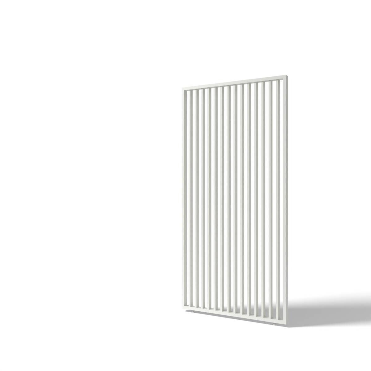 PergoLine Seitenwandpaneel für Trumpf + Superior weiß Aluminium B/H: ca. 123x235 cm