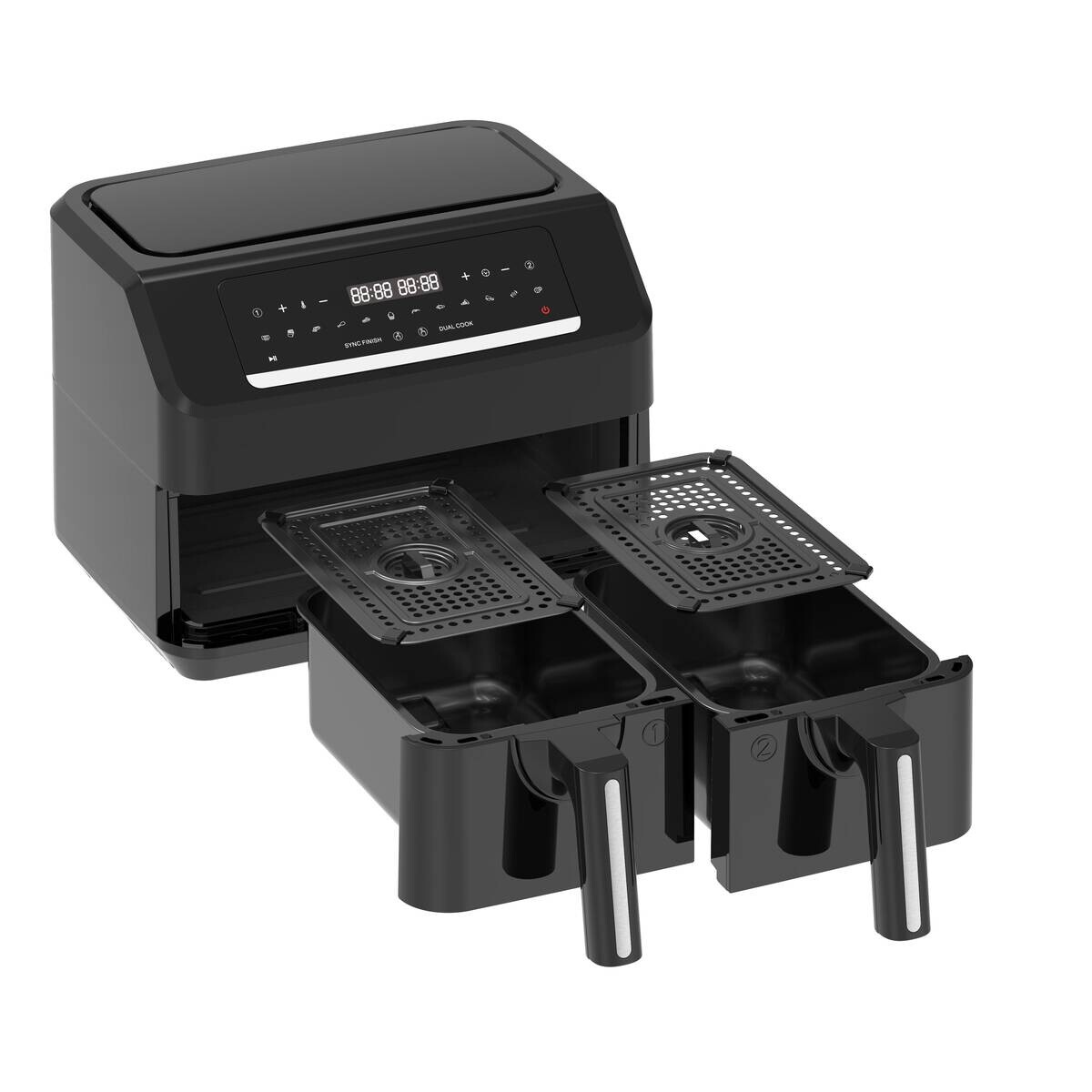 Emerio Heißluftfritteuse AF-130376.1 schwarz Kunststoff B/H/T: ca. 38x29,5x34,6 cm ca. 3,6 l