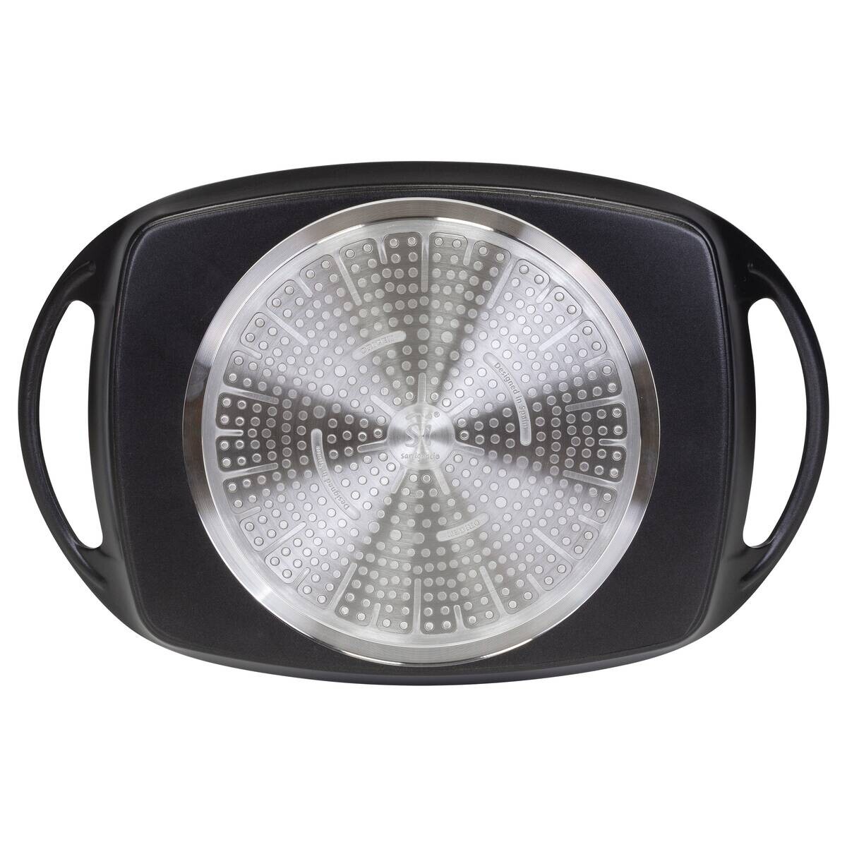 SAN IGNACIO Küchenhelfer ORIGEN schwarz Edelstahl B/H/L: ca. 30x12x50 cm