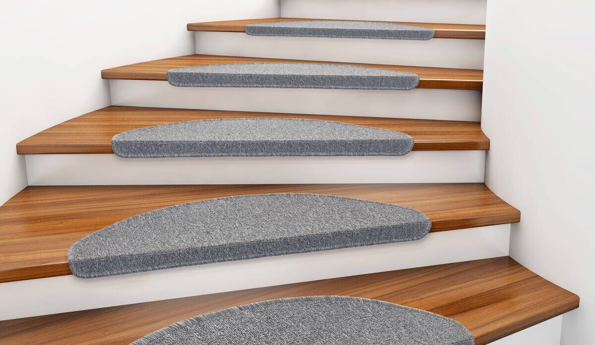 Stufenmatte Alaska grau B/L: ca. 25x65 cm