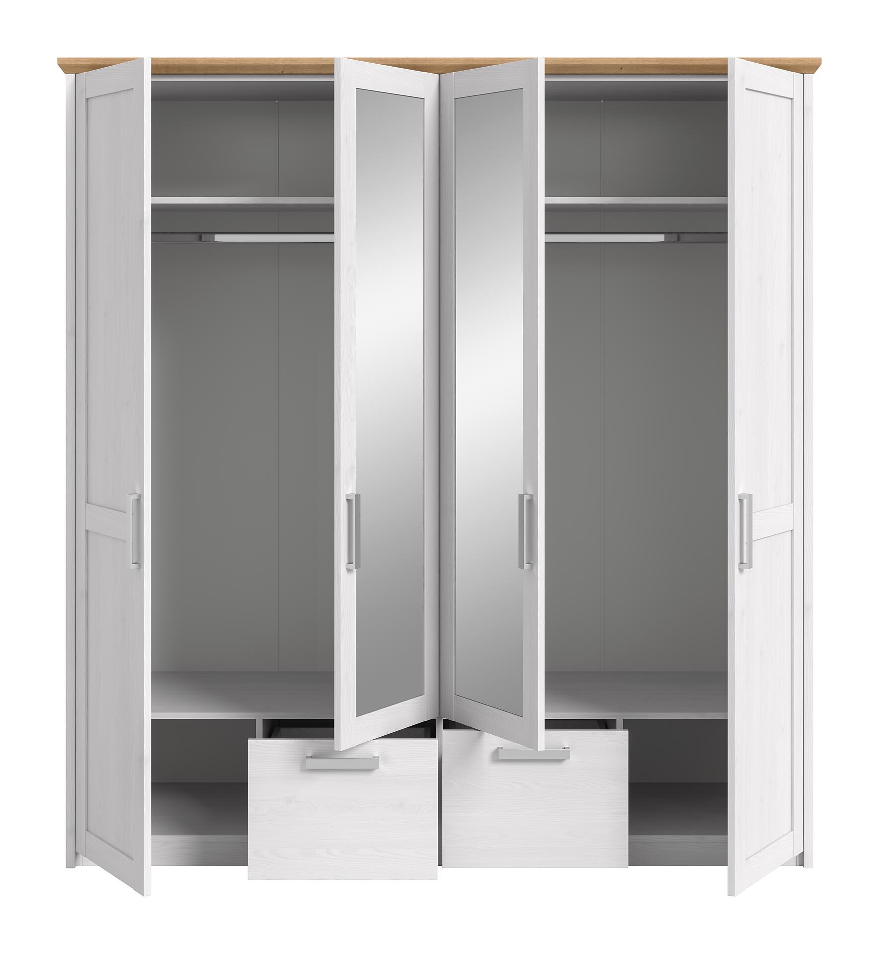 Kleiderschrank VERONA Sibiu Lärche Nachbildung Eiche Artisan Nachbildung B/H/T: ca. 188x20x61 cm