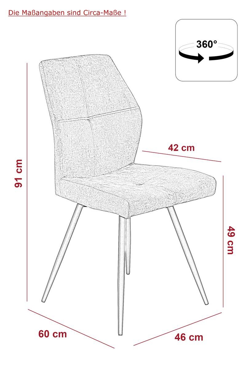 Essgruppe Elbe Holzwerkstoff B/H/T: ca. 110x76x70 cm