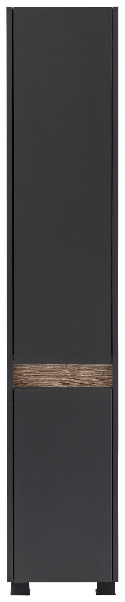 Hochschrank Cosmo anthrazit B/H/T: ca. 30,2x164,5x33 cm