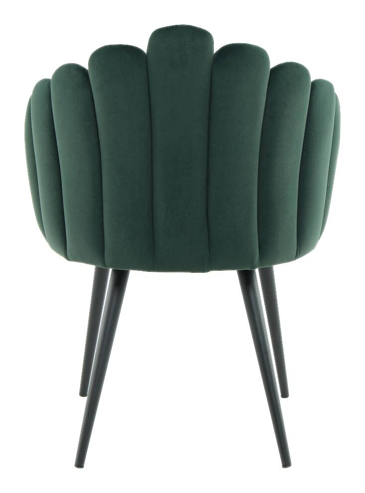 Stuhl Jeane 600 grün Microfaser B/H/T: ca. 61x85x58 cm