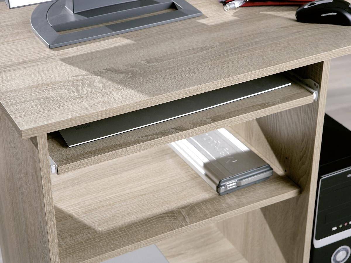 Schreibtisch Durini Eiche Sonoma Nachbildung B/H/T/L: ca. 80x75x50x80 cm