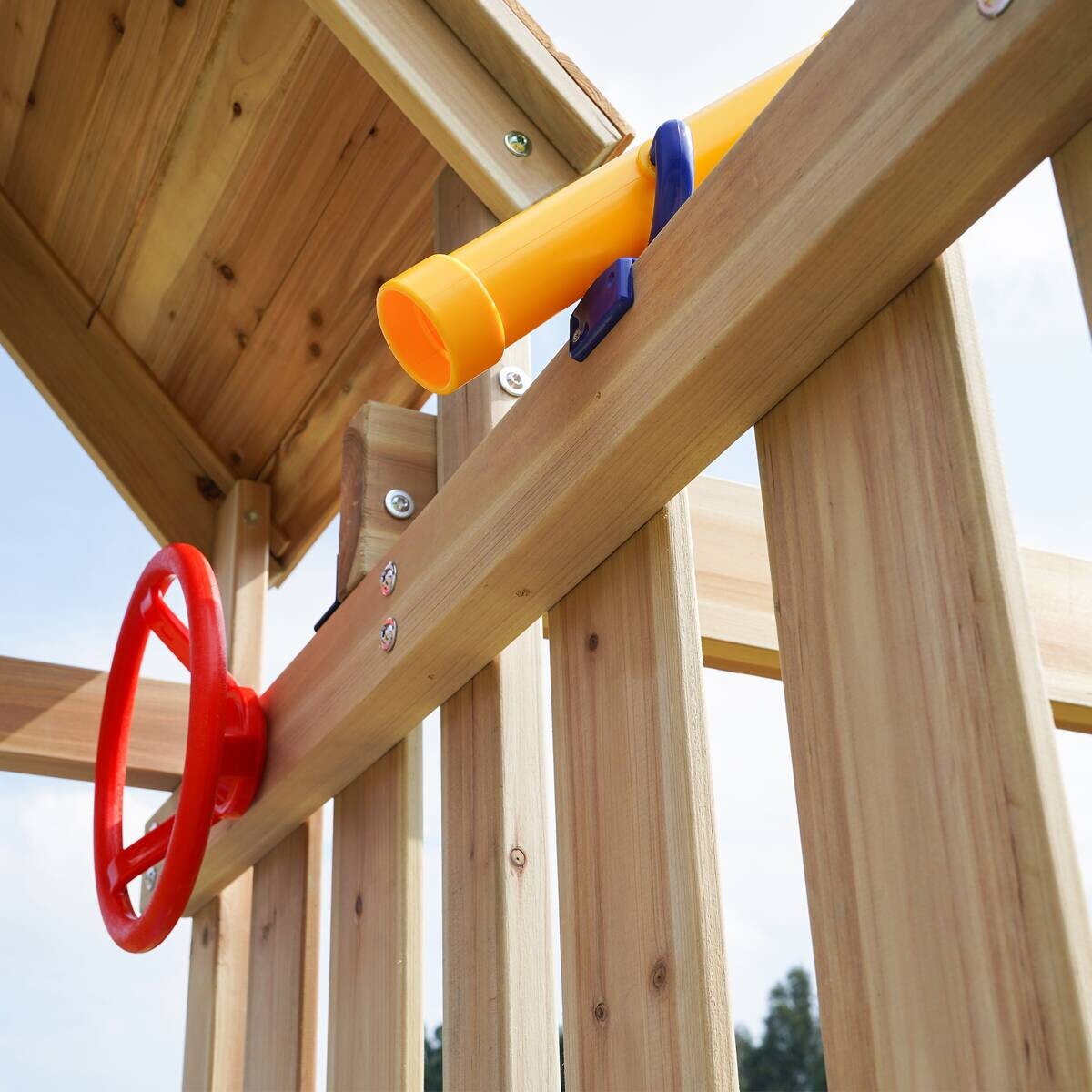 AXI Spielturm Moos grün B/H/L: ca. 342x267x375 cm