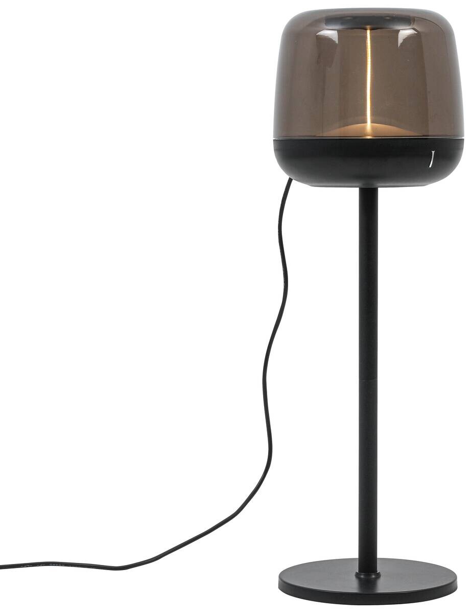 Tischleuchte schwarz H/D: ca. 37x11,5 cm