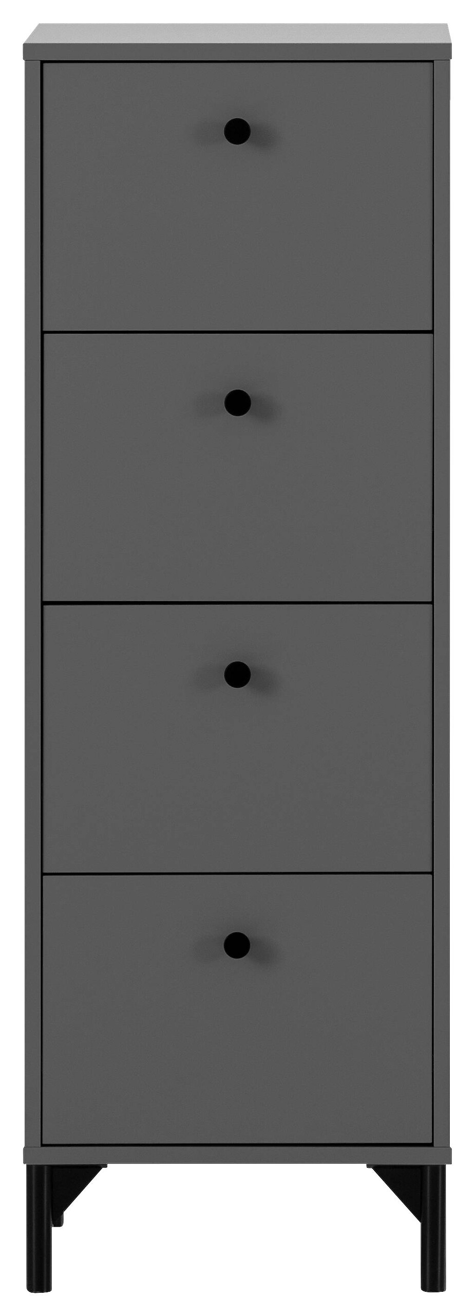 Kommode Smash anthrazit B/H/T: ca. 40,1x116,7x40 cm