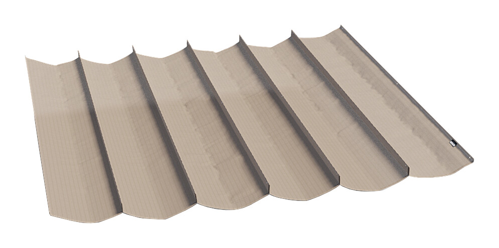 PLATINUM Faltsonnensegel Coolfit sand Polyethylen B/H/L: ca. 370x1x370 cm