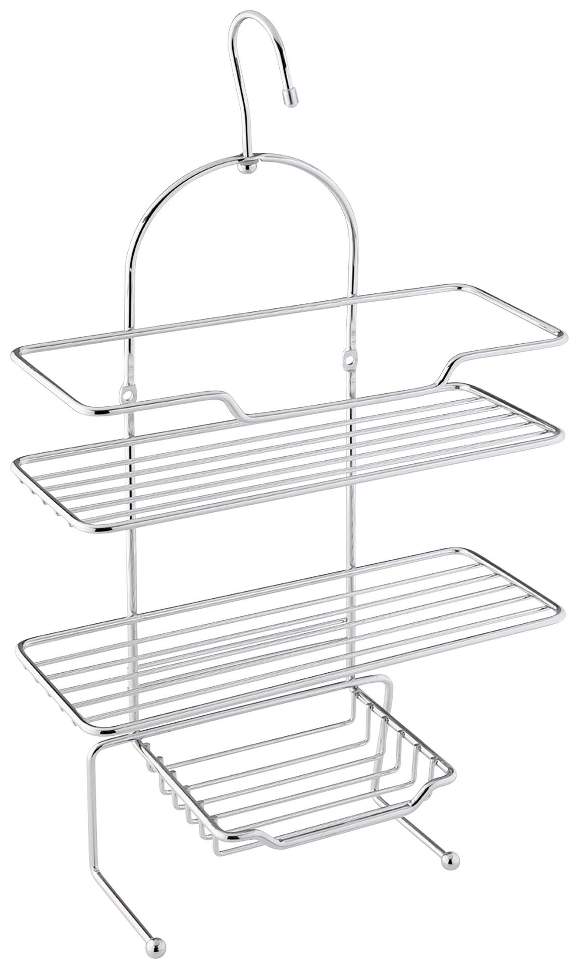 Hängeregal Chrom Chrom B/H/L: ca. 25x10,5x49 cm