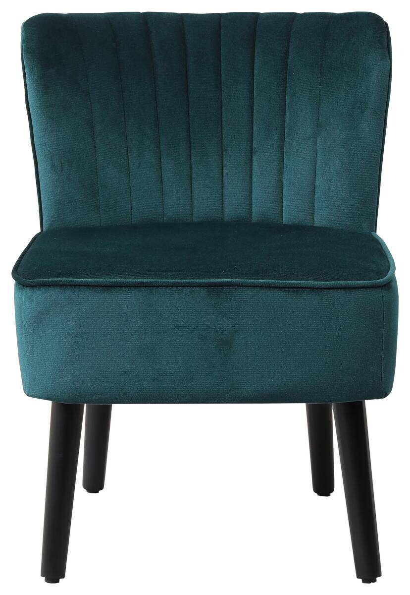 Sessel Emily grün Microfaser B/H/T: ca. 57x76x72 cm