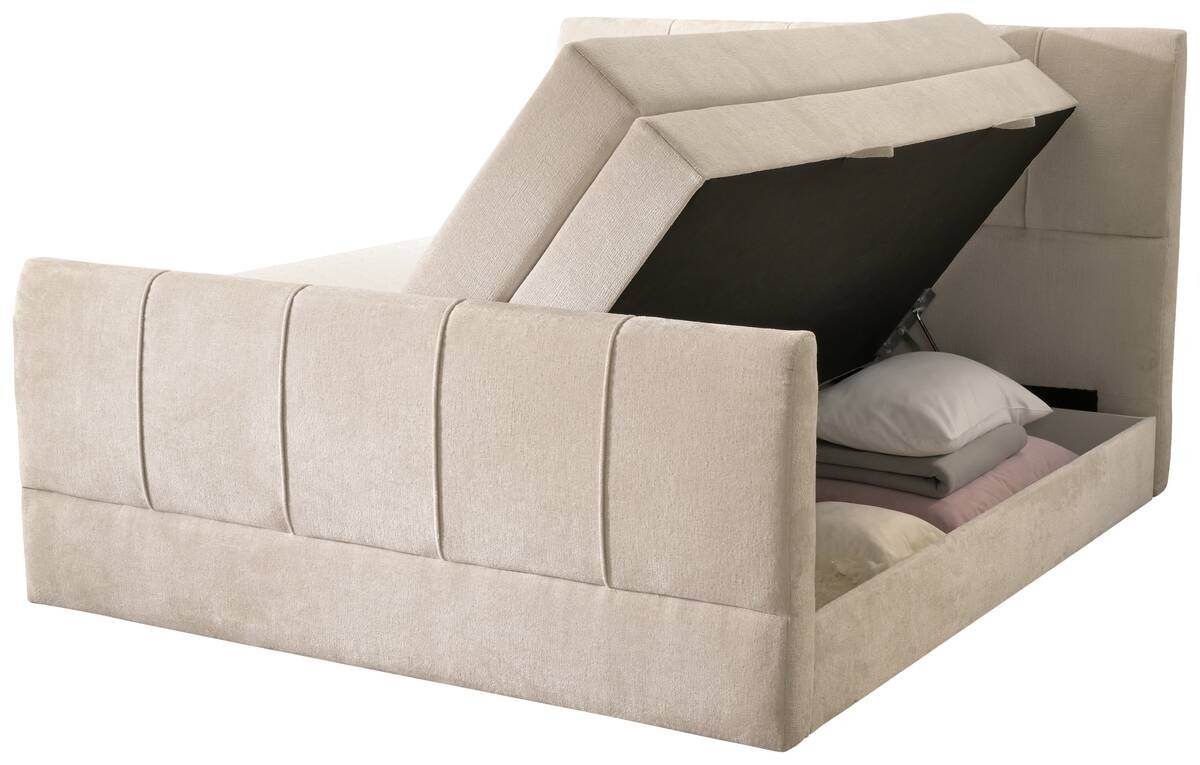Boxspringbett Harmony creme Liegefläche B/L: ca. 160x200 cm