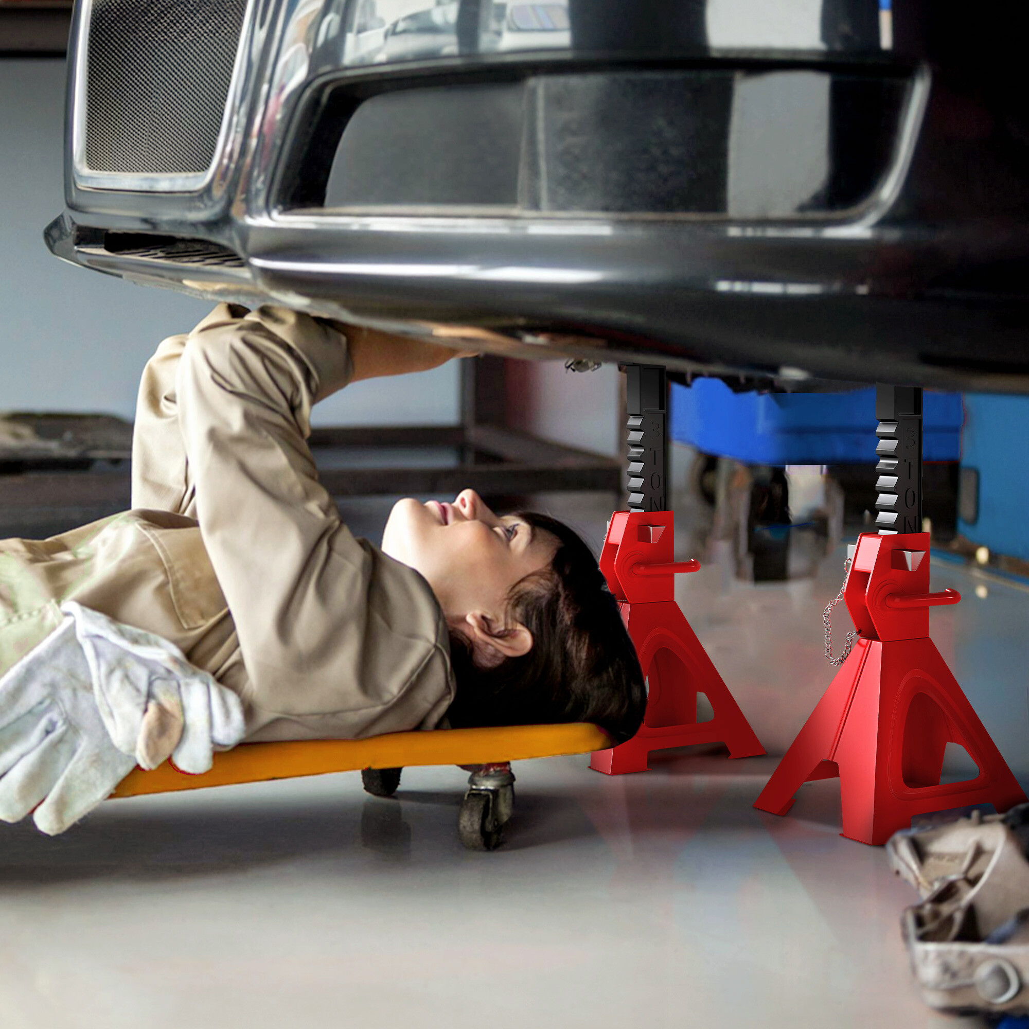 HOMCOM Unterstellbock B/H/L: ca. 18x29x19 cm