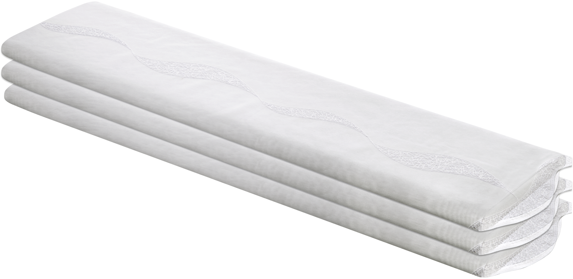 Store-Meterware Sally weiß H: ca. 280 cm