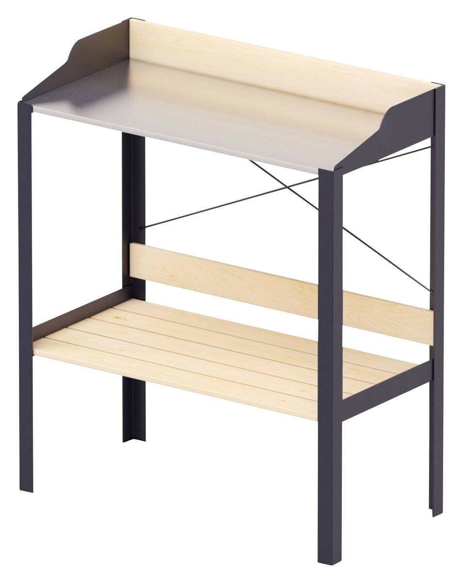 UPYARD Pflanztisch MODERN natur B/H/L: ca. 39x92x80 cm