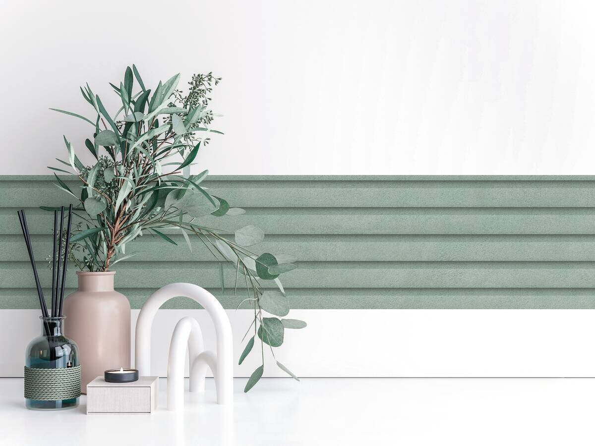 A.S.Creation Bordüre grün B/H/D: ca. 17x500x6,8 cm