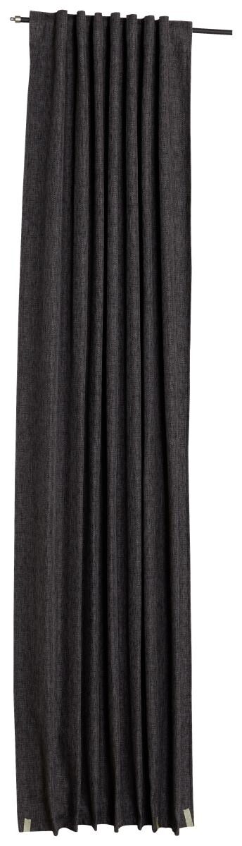 Verdunklungsvorhang Inci grau B/L: ca. 140x245 cm