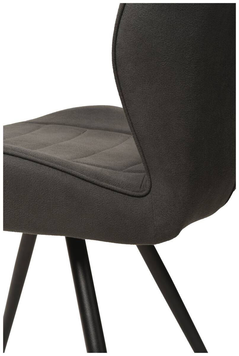 Stuhl New York anthrazit Microfaser B/H/T: ca. 51x87x55 cm
