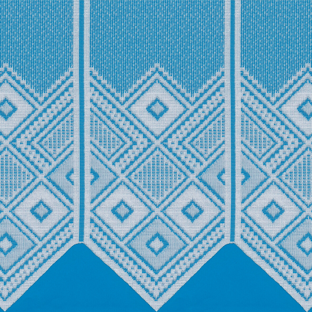 Scheibengardinen-Meterware weiß H: ca. 52 cm