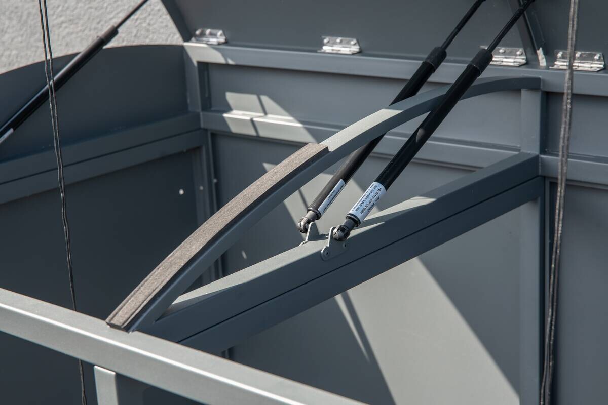 Westmann Mülltonnenbox Moderna anthrazit B/H/L: ca. 211x135x83 cm