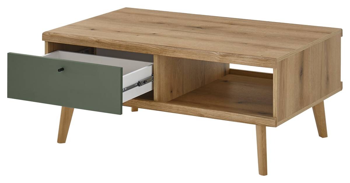 Couchtisch Alva Eiche Evoke Coast Nachbildung salbei B/H/T: ca. 107x46x67 cm