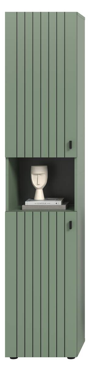 Garderobenschrank STATION grün B/H/T: ca. 40x192x37 cm