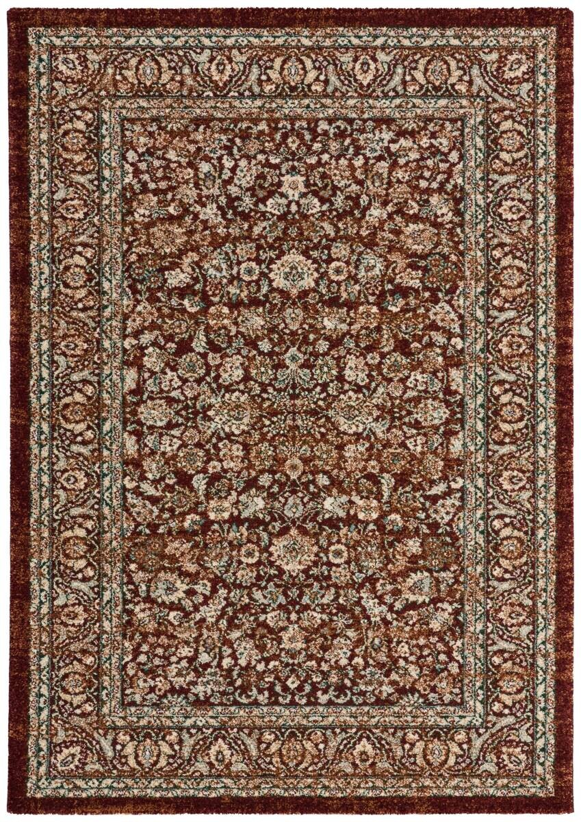 Webteppich Riviera rot B/L: ca. 80x250 cm