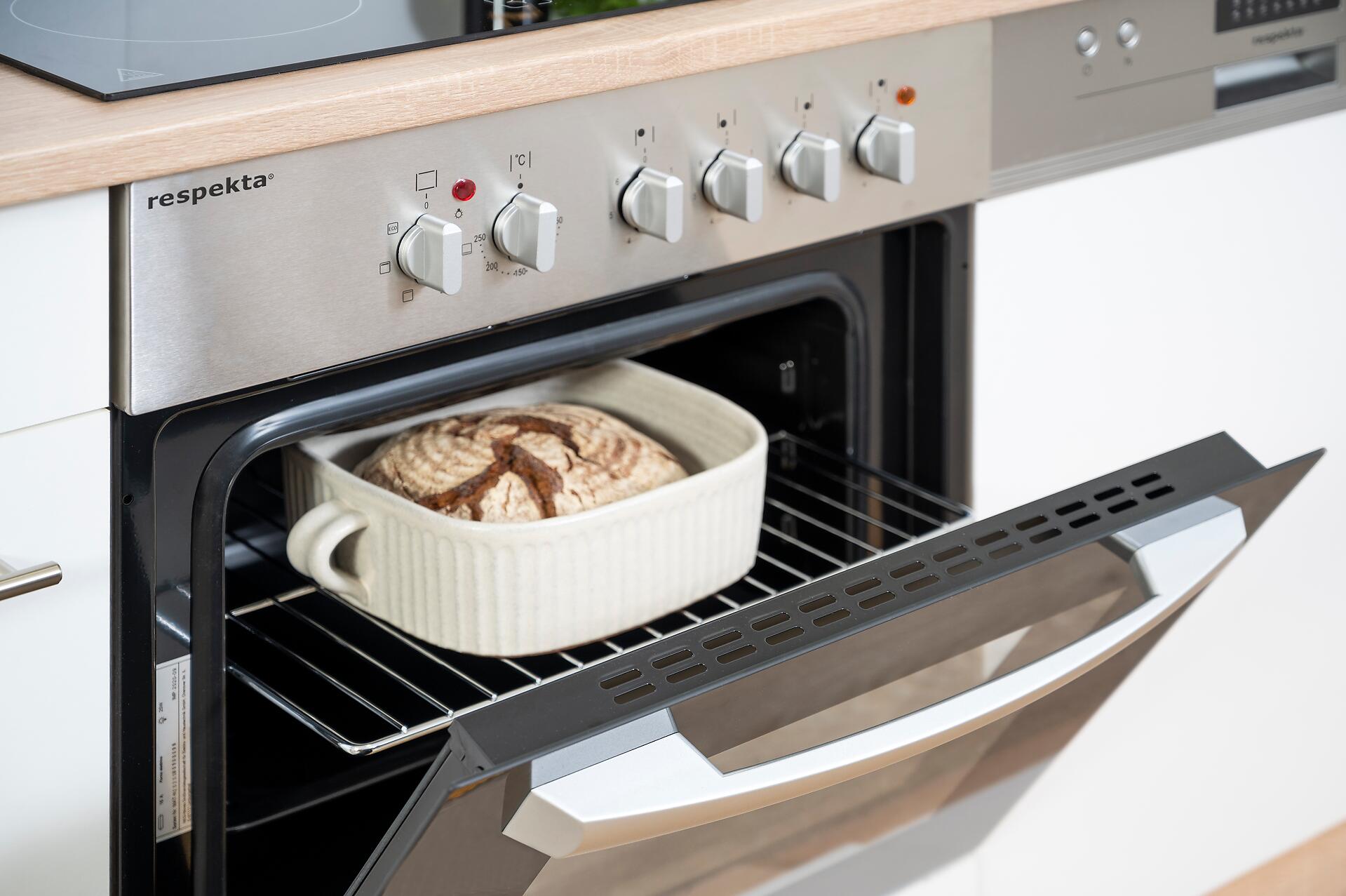 Respekta Küchenblock Economy weiß B/H/T: ca. 280x200x60 cm