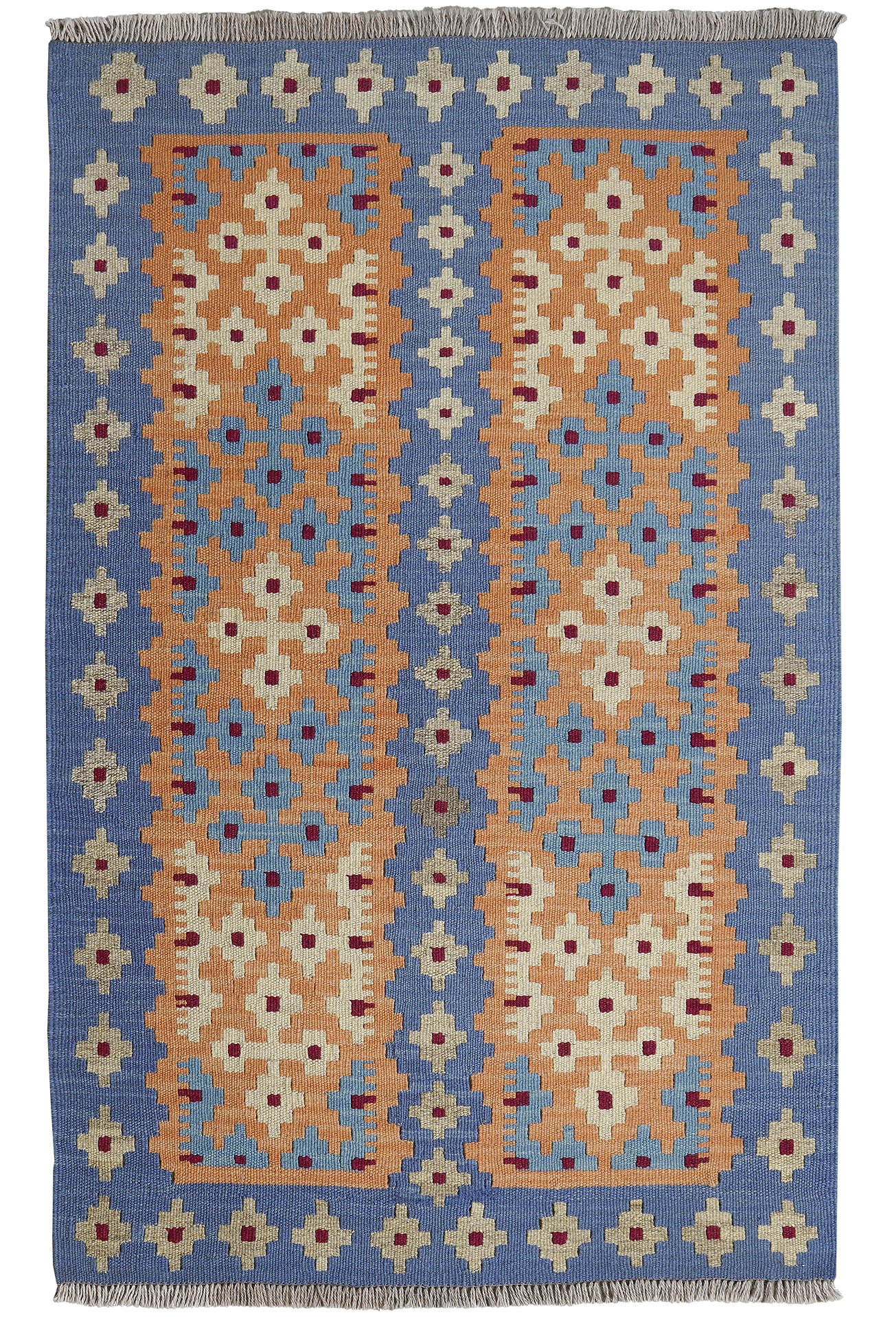PersaTepp Teppich Kelim Gashgai blau B/H/L: ca. 84x1x134 cm PersaTepp Teppich Kelim Gashgai blau B/H/L: ca. 84x1x134 cm