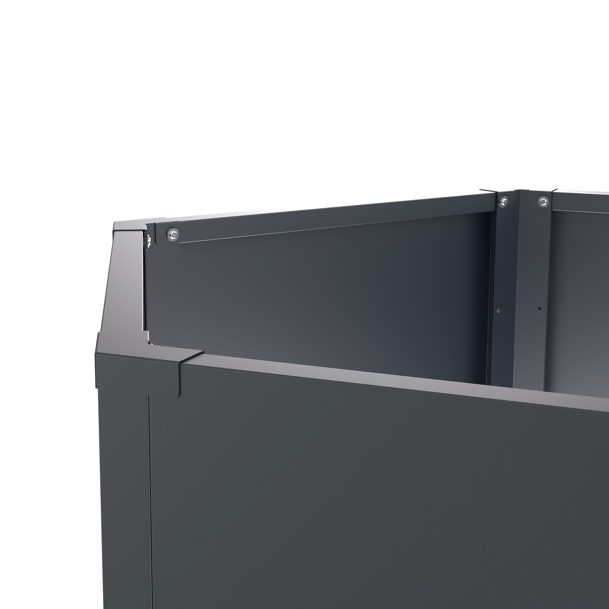 Westmann Hochbeet Varia anthrazit Metall B/H/L: ca. 100x52x100 cm