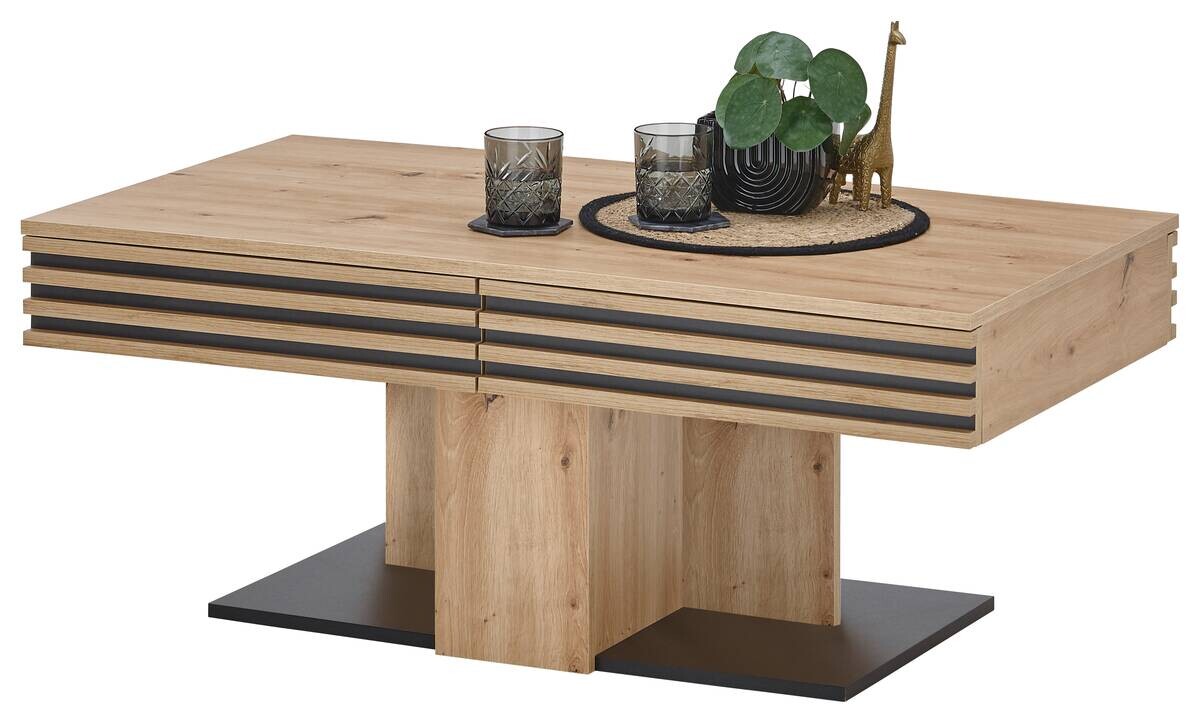 Couchtisch Luara Eiche Artisan Holz B/H/T: ca. 110x44x60 cm