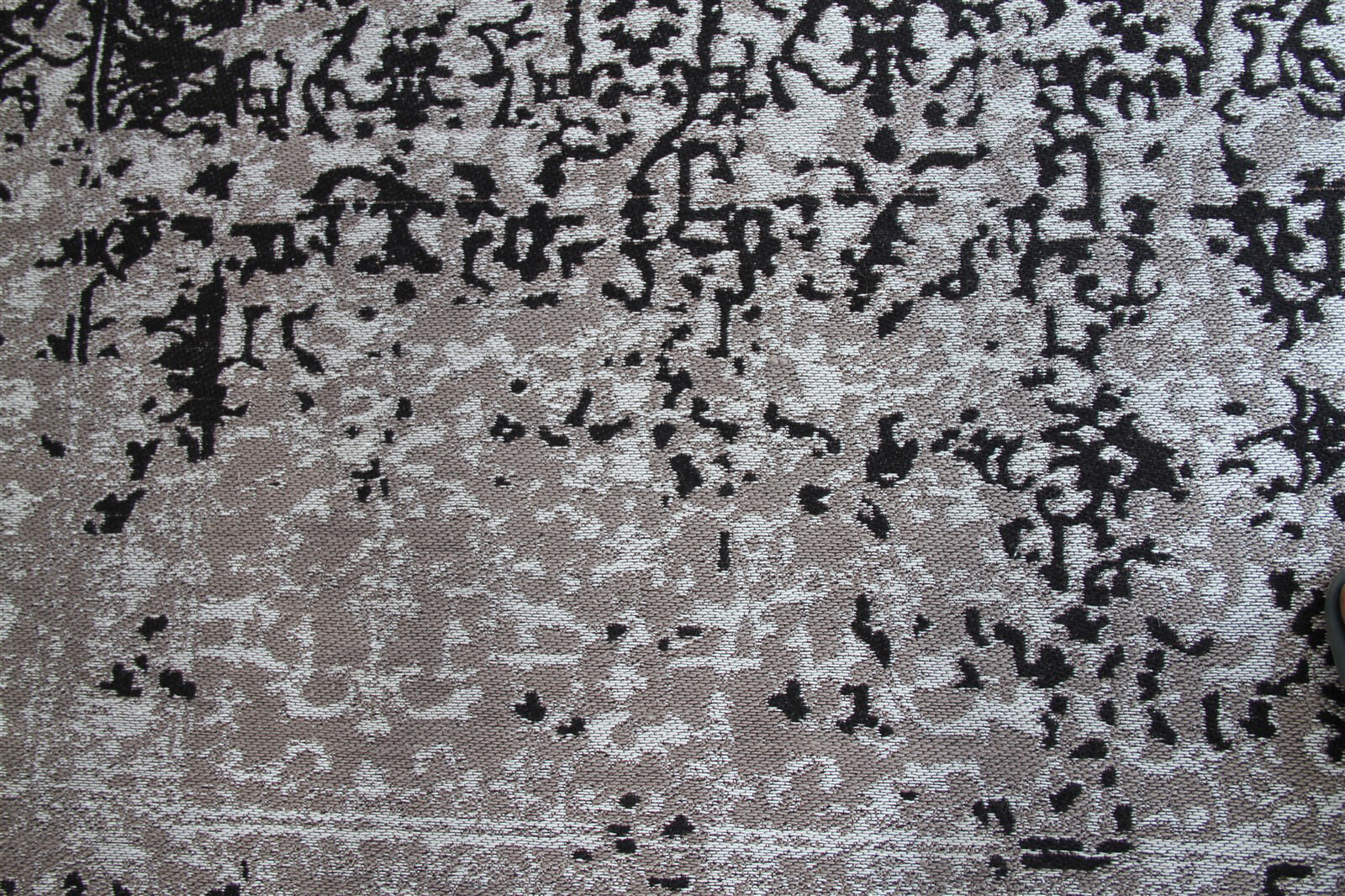 Kayoom Flachgewebeteppich Sunny 310 schwarz B/L: ca. 80x150 cm