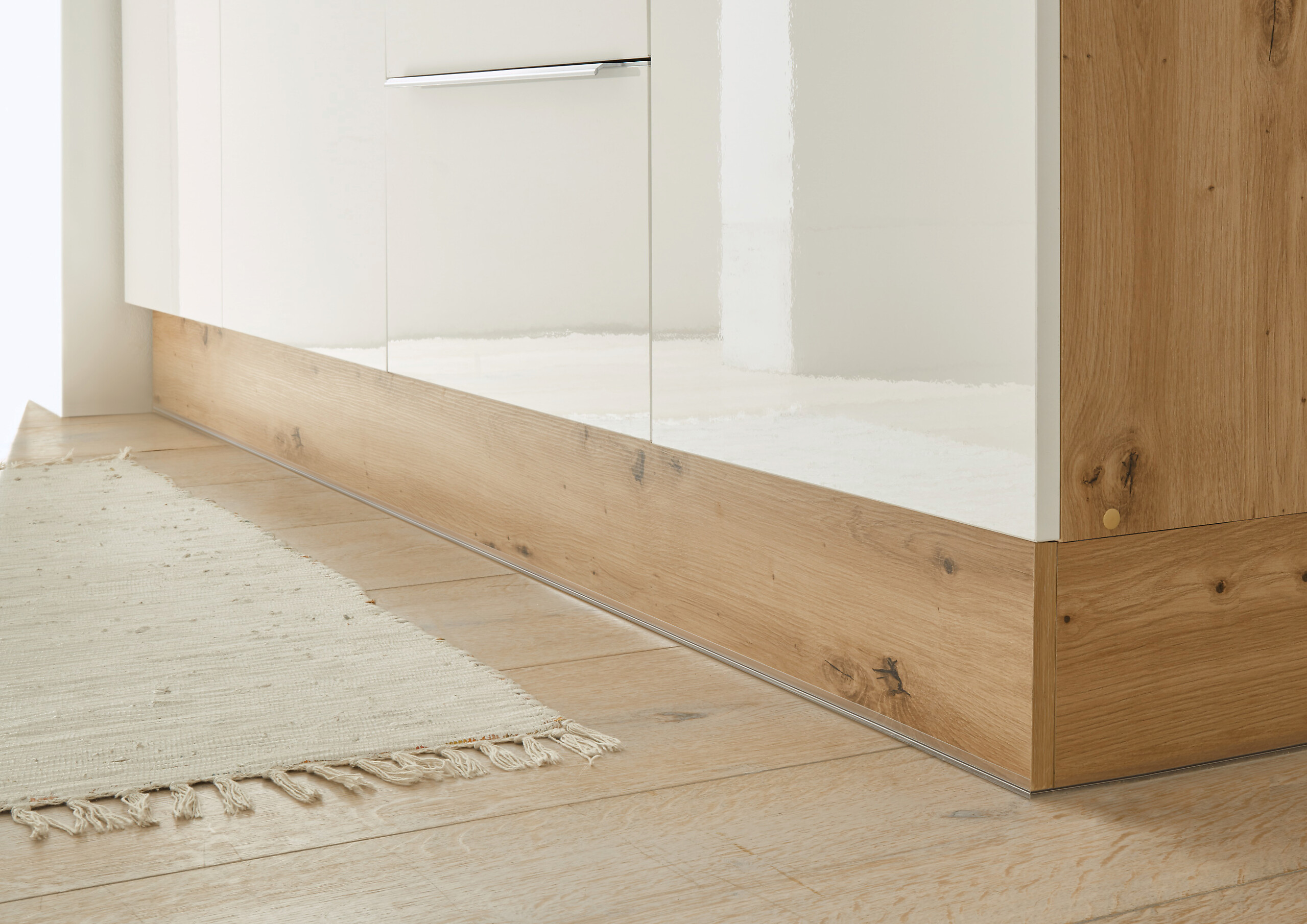 Respekta Küchenblock Marleen weiß Hochglanz B/H/T: ca. 220x211x60 cm