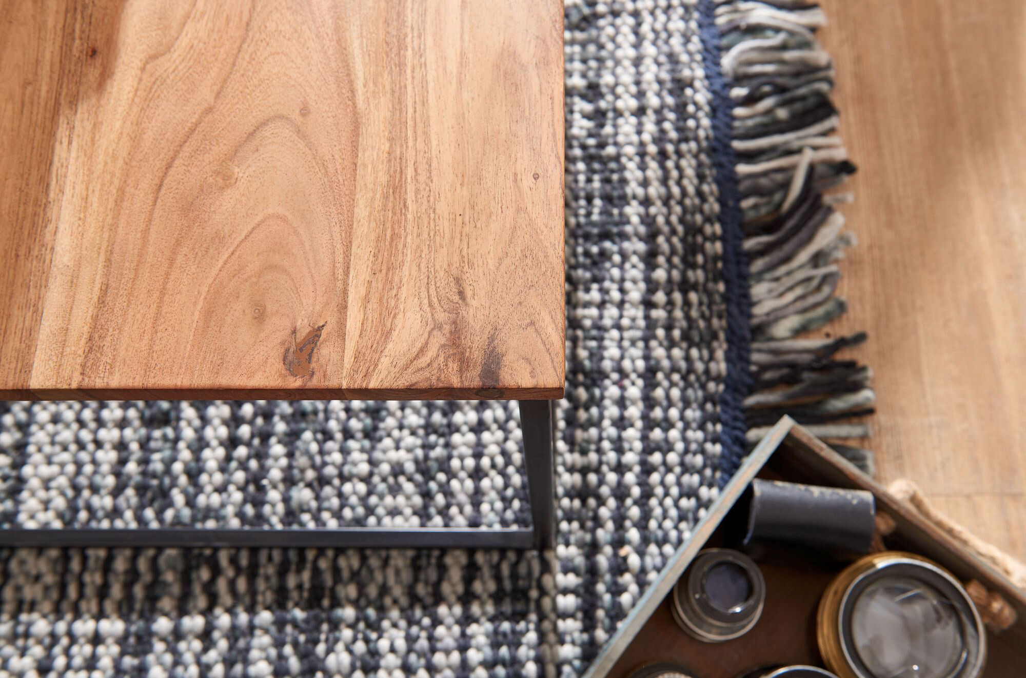 Wohnling Couchtisch braun B/H/T: ca. 60x41x60 cm