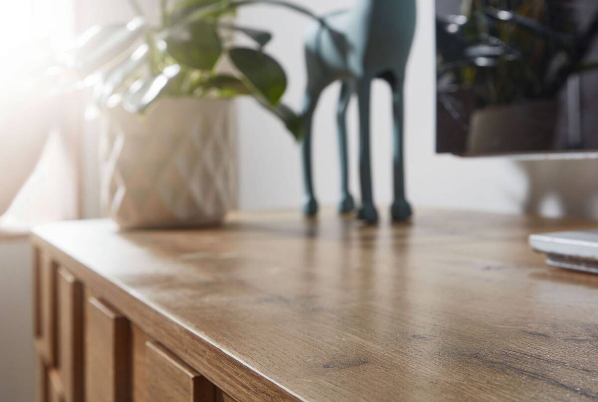 Lowboard Eiche Nachbildung Eiche B/H/T: ca. 160x51x40 cm