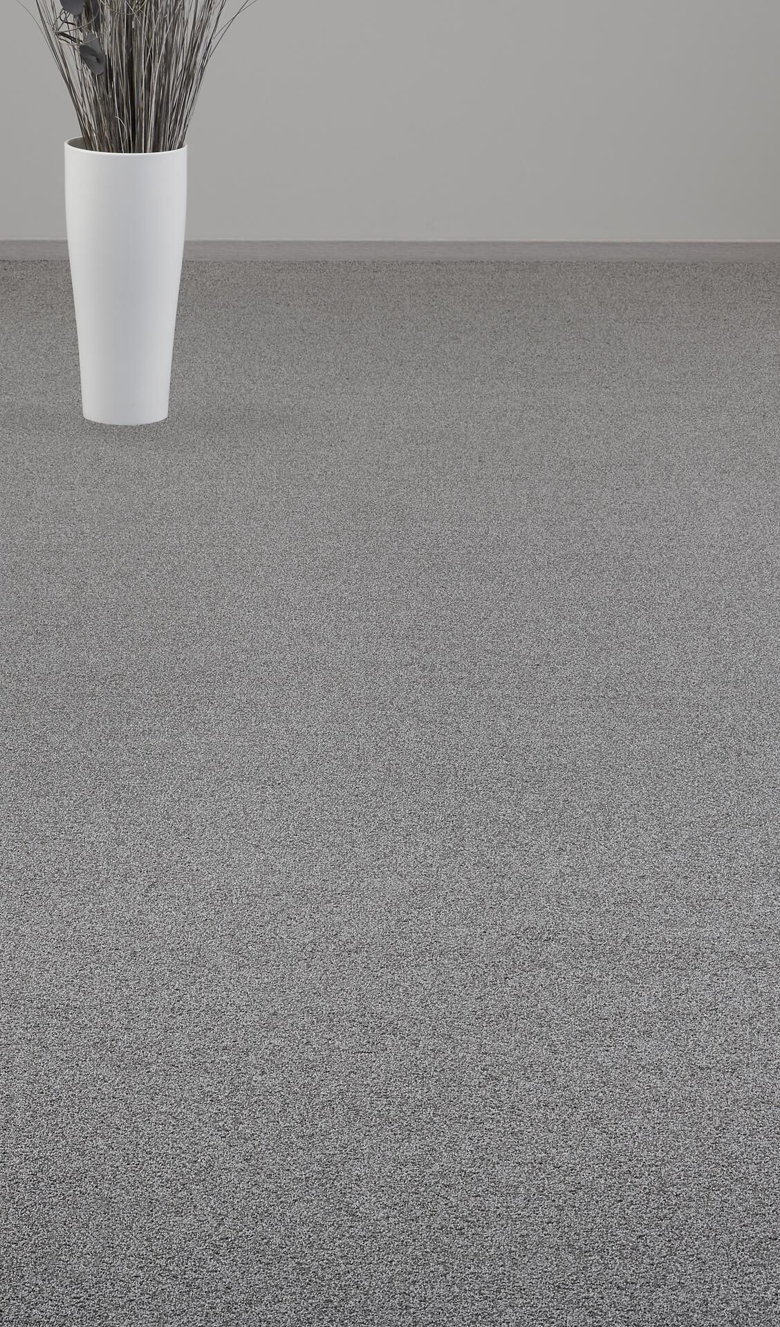 Teppichboden Focus grau B: ca. 400 cm pro m²