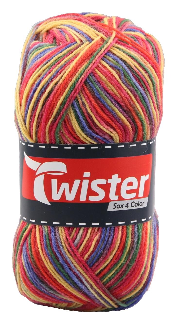 Twister Handstrickgarn Sox rot L: ca. 42000 cm