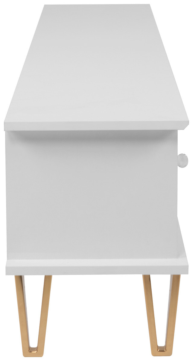 TV-Lowboard Istanbul weiß glänzend B/H/T: ca. 180x48x35 cm